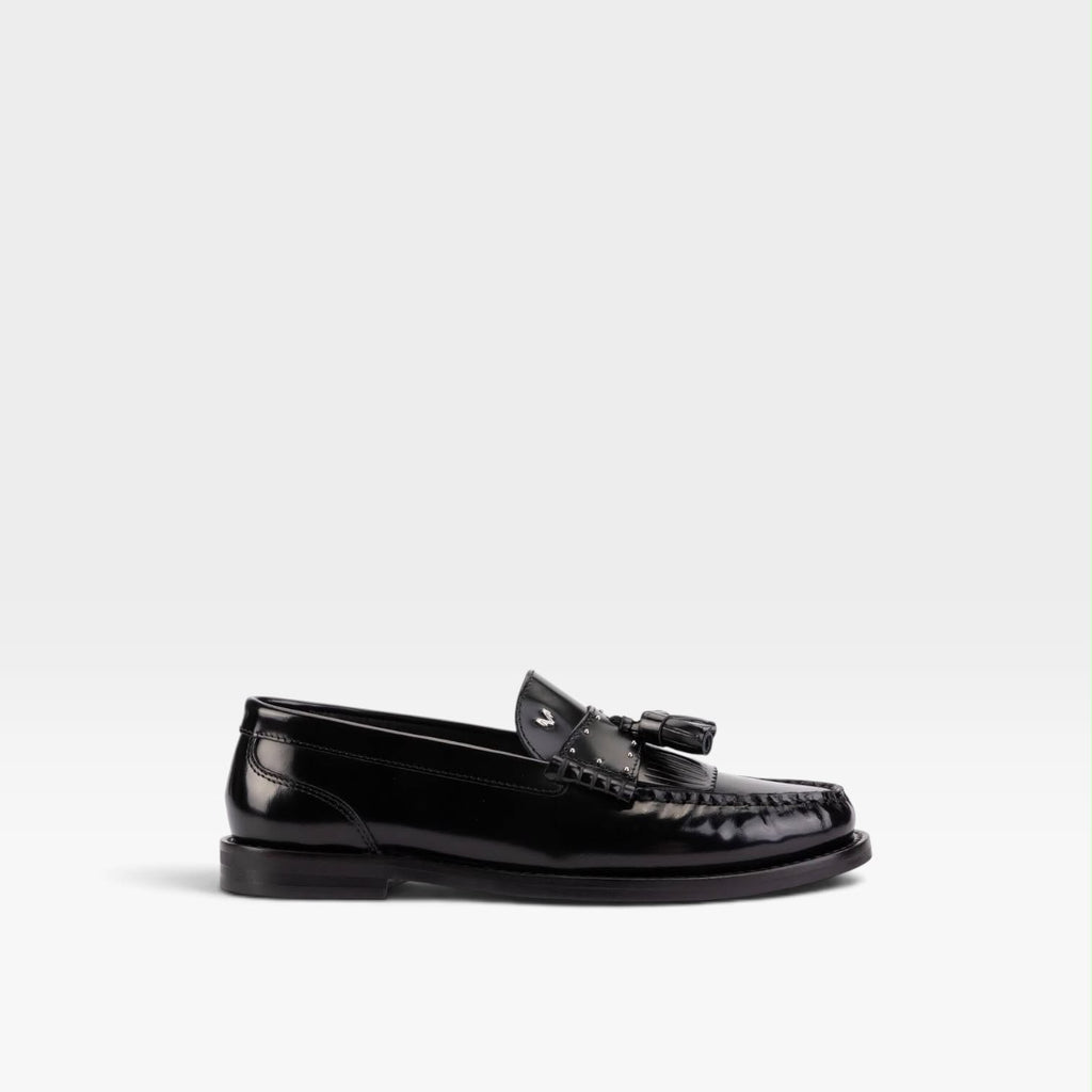 Mocasines Settala con borlas negro - Martinelli