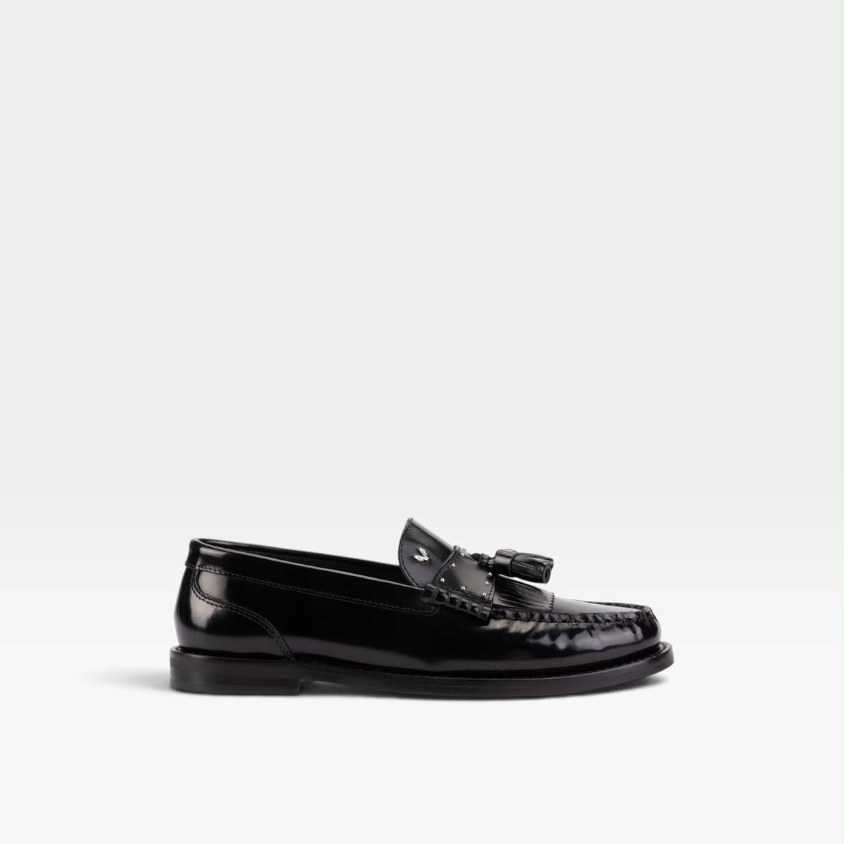 Mocasines Settala con borlas negro - Martinelli