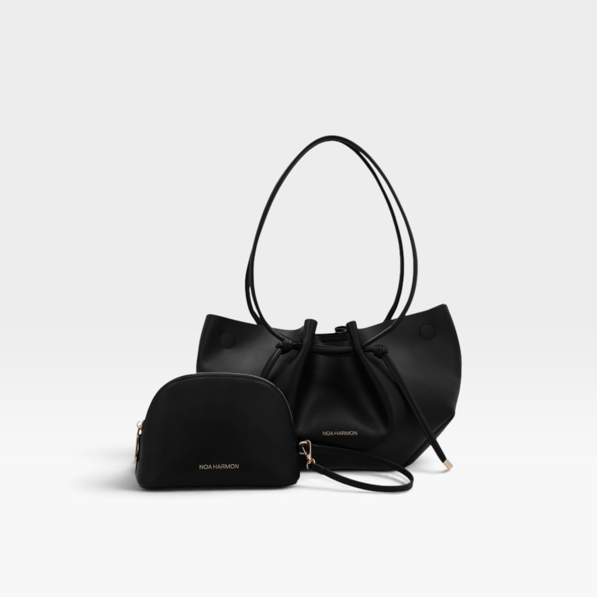 Bolso shopper negro - Noa Harmon