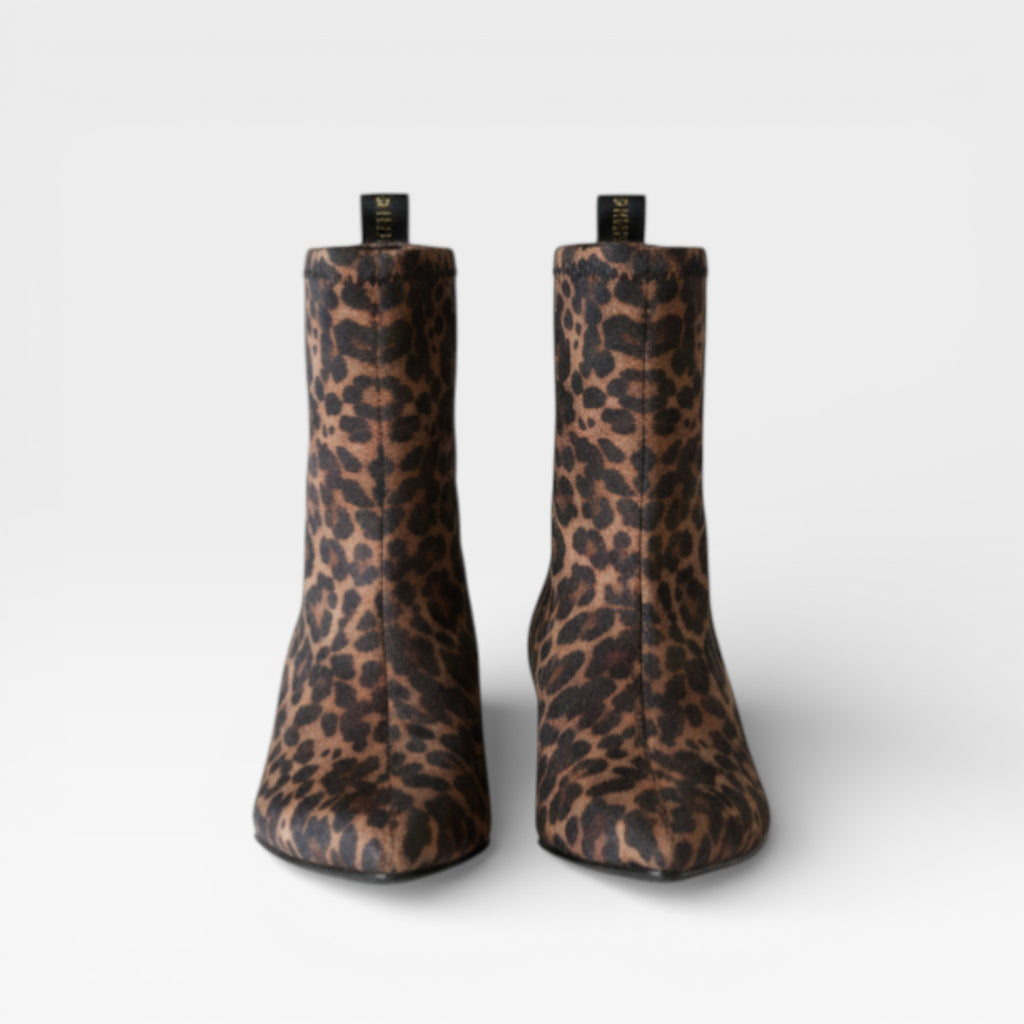 Botín Animal Print Licra - Pedro Miralles