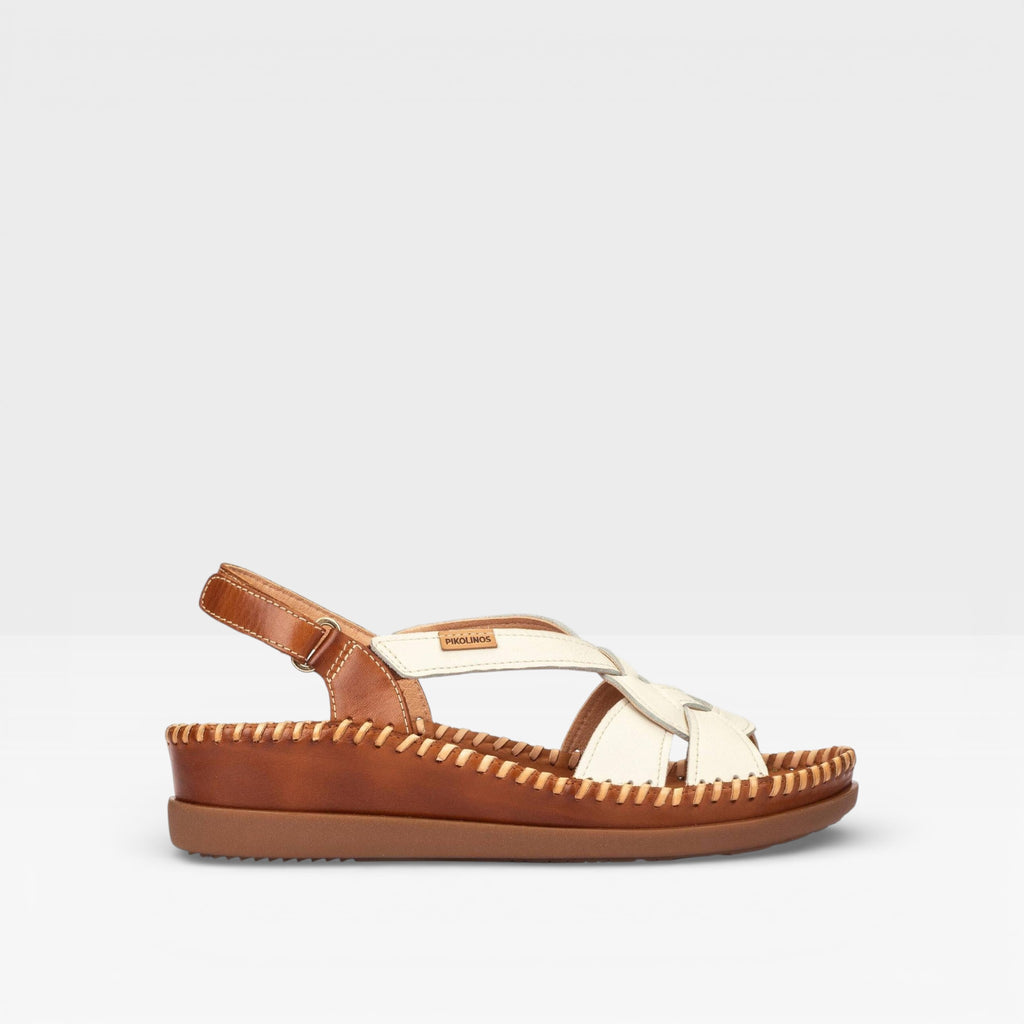 Sandalias de piel trenzada Cadaques - Pikolinos