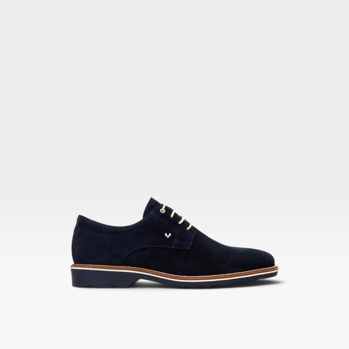 Zapatos de cordones y bluchers de de piel azul - Martinelli
