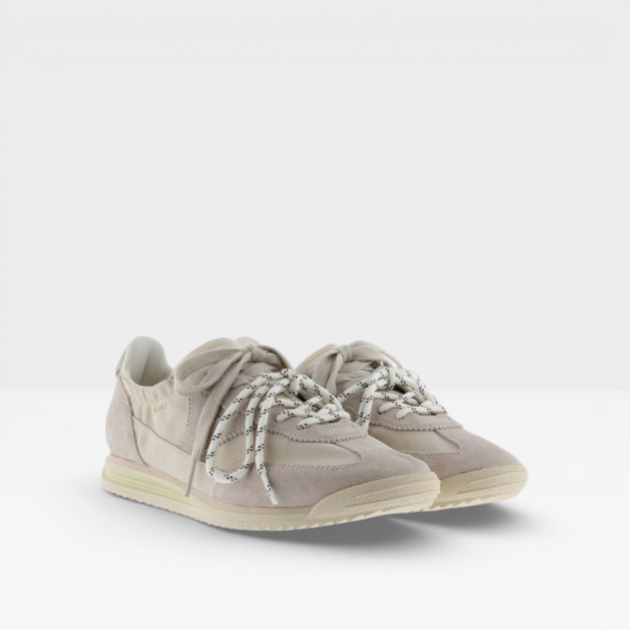 Sneakers Mujer Saturno Nylon Blancas - Victoria