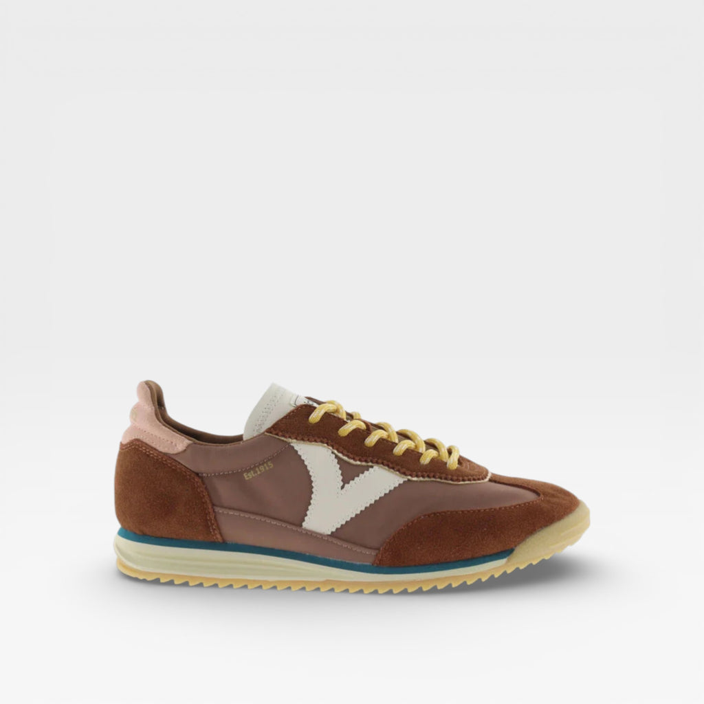 Sneakers Mujer Saturno Nylon & Serraje - Victoria