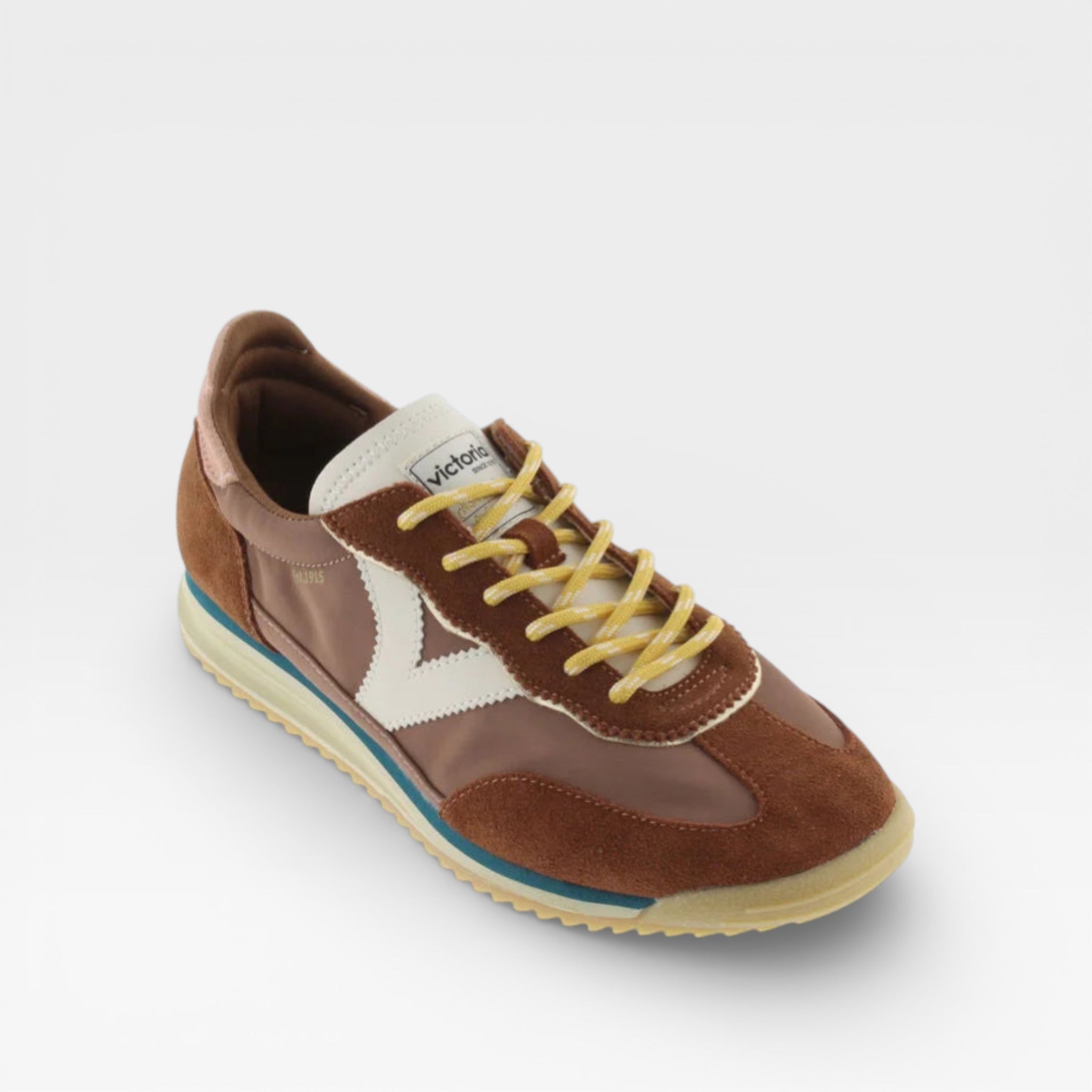 Sneakers Mujer Saturno Nylon & Serraje - Victoria