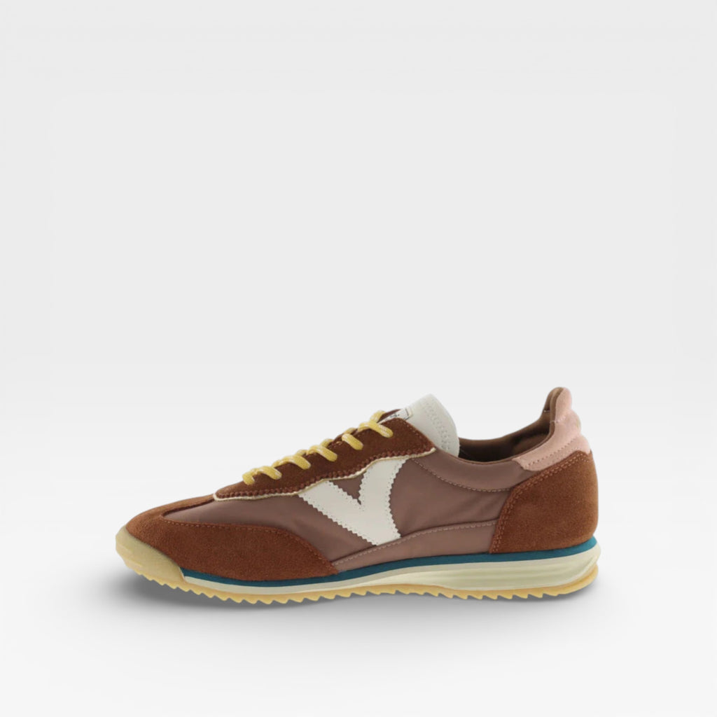 Sneakers Mujer Saturno Nylon & Serraje - Victoria