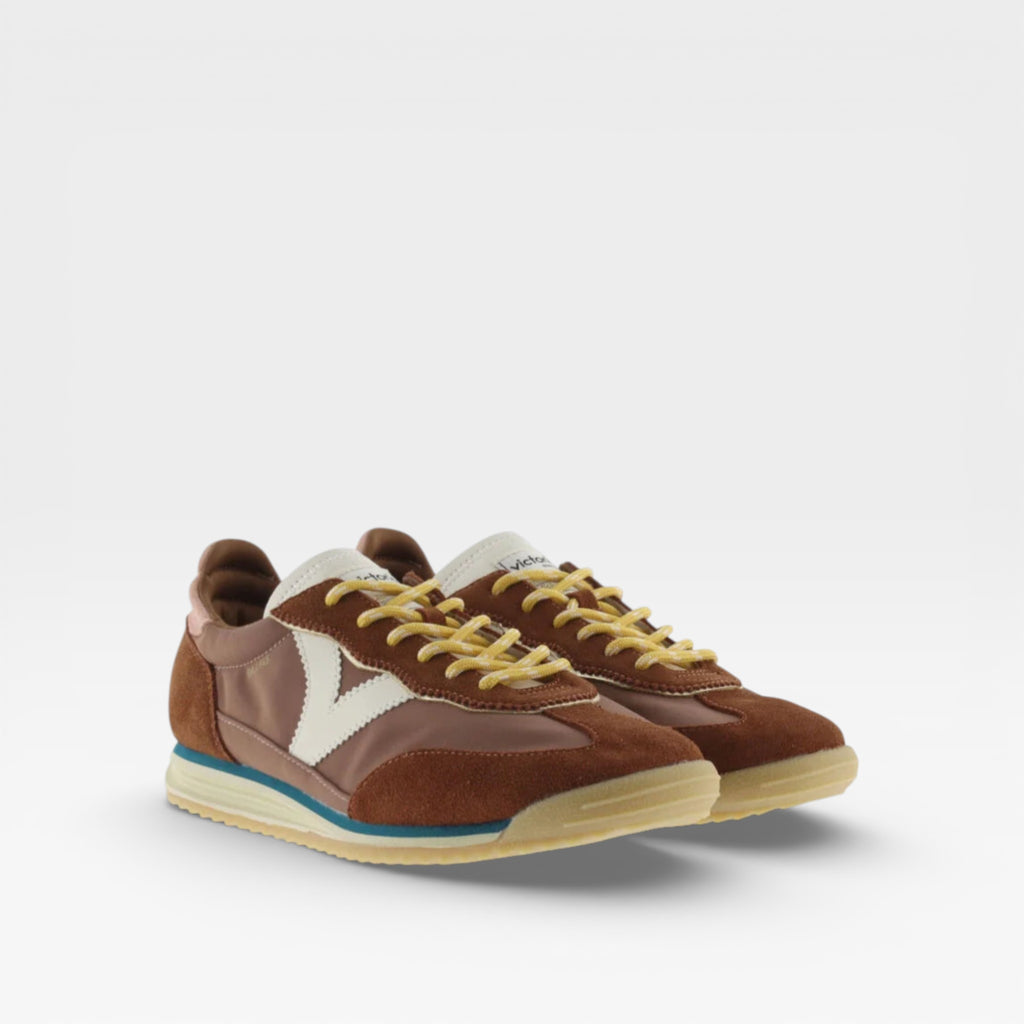 Sneakers Mujer Saturno Nylon & Serraje - Victoria