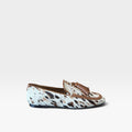 Mocasin borlas animal print   - Soraya