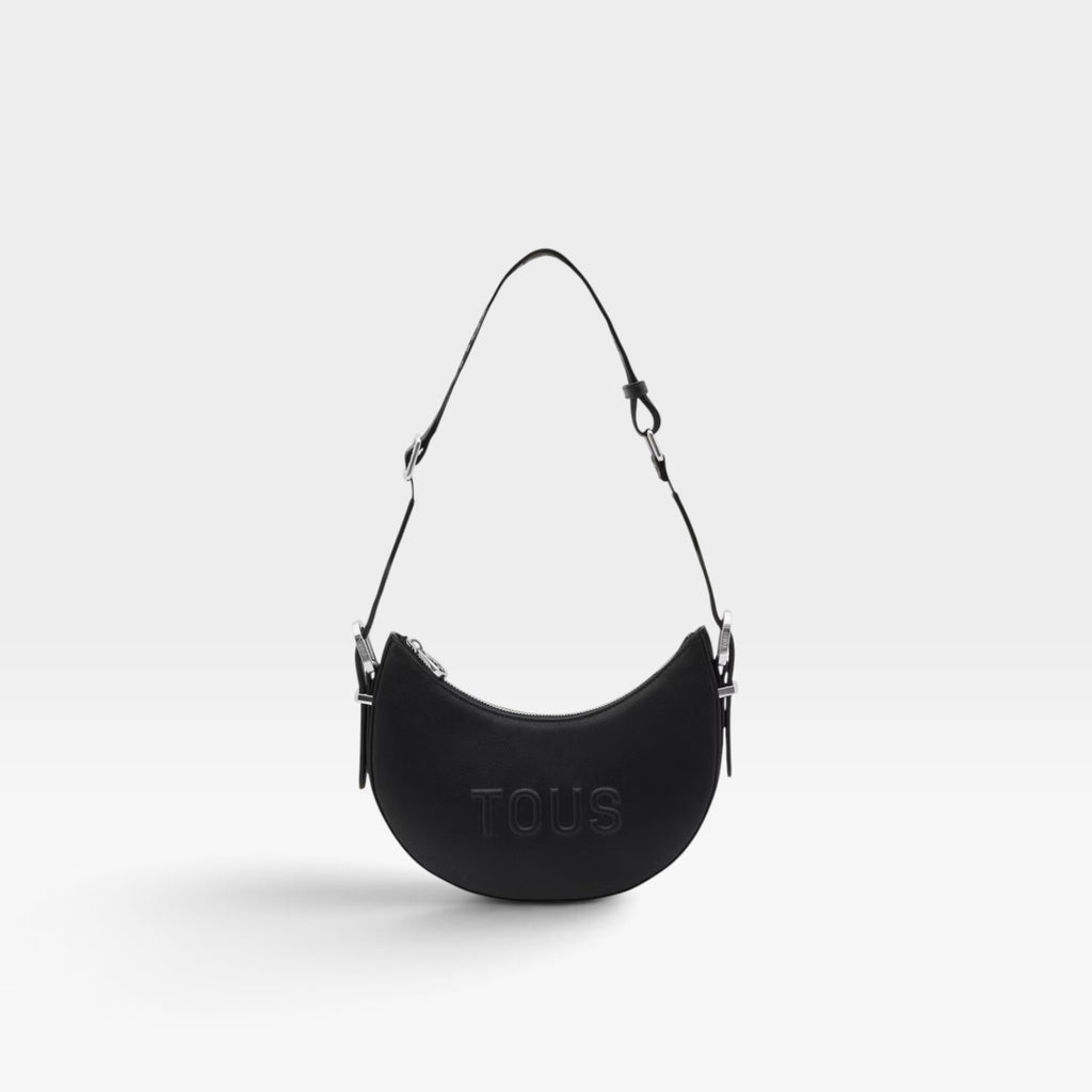 Bolso de hombro mediano negro - Tous
