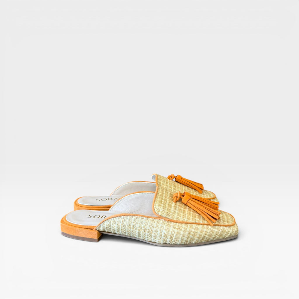 Mule naranja y camel - Soraya