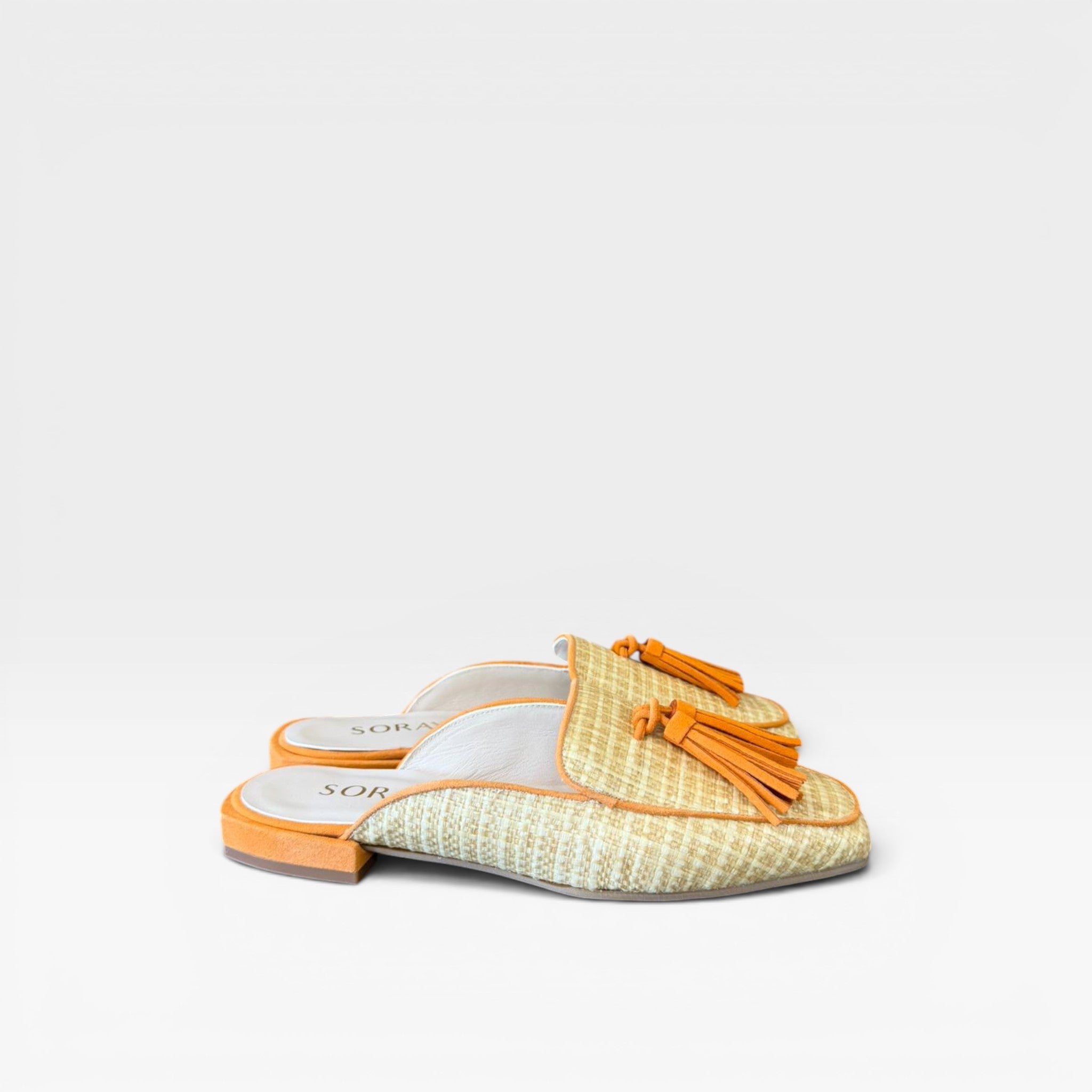 Mule naranja y camel - Soraya