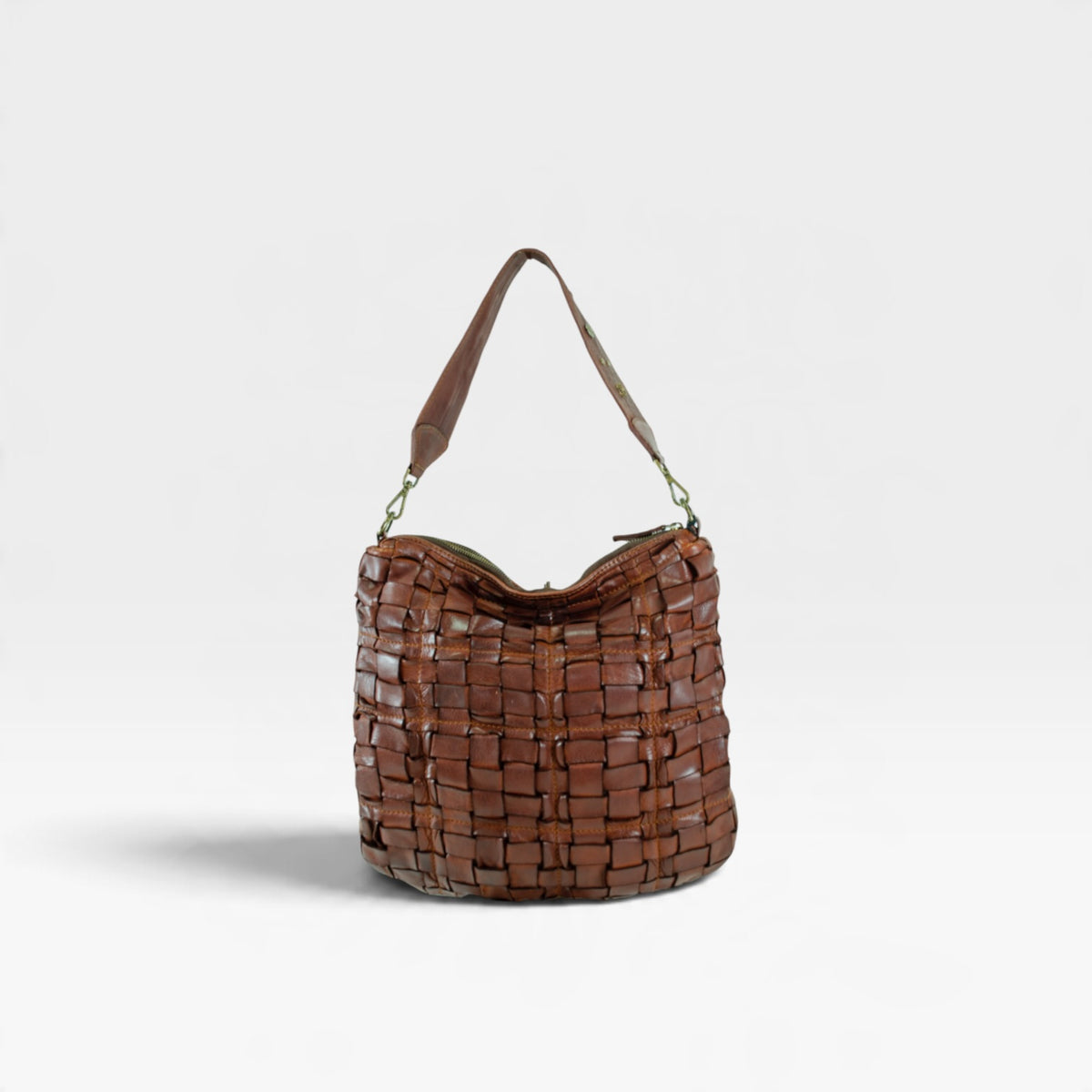 Bolso hobo trenzado - The Twins