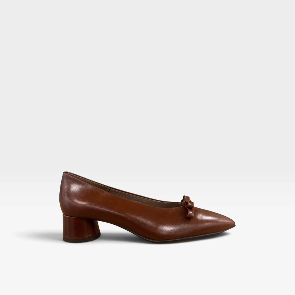 Zapato lazo marrón - Soraya