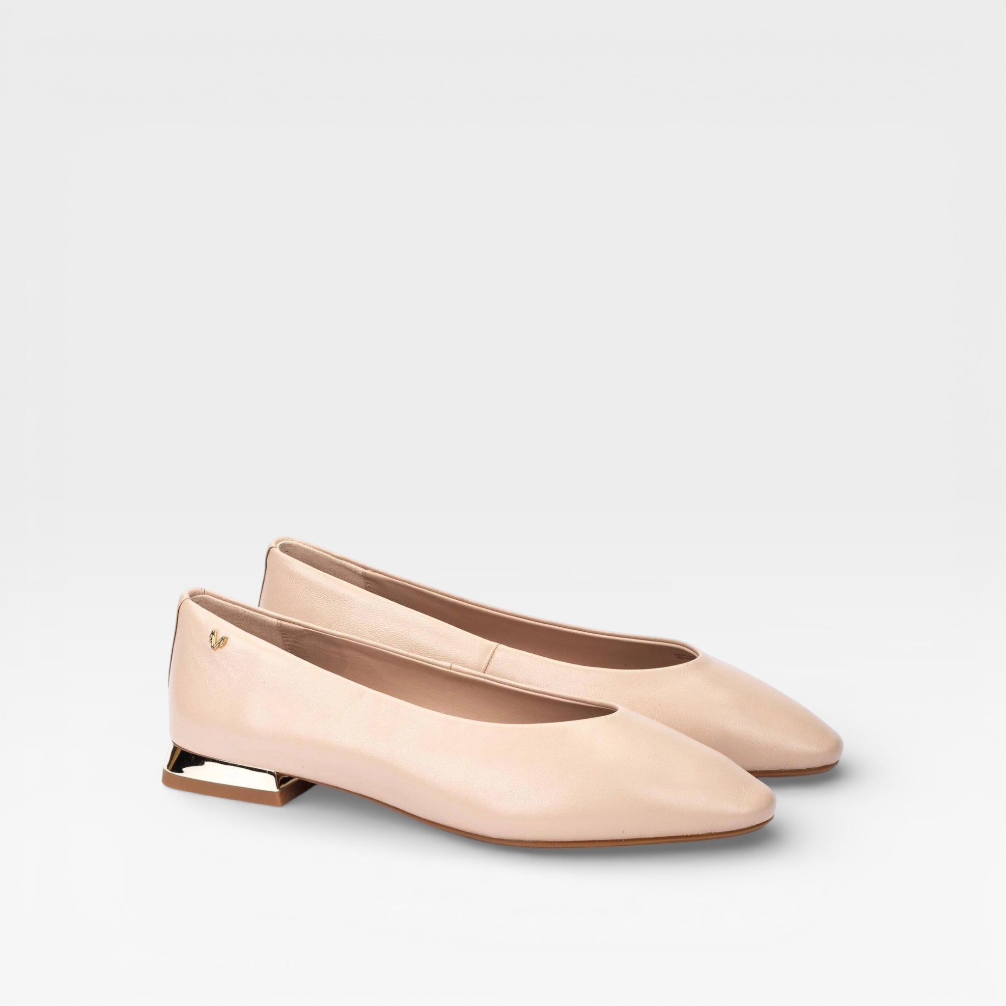 Bailarinas Tacón Metalizado - Vescia