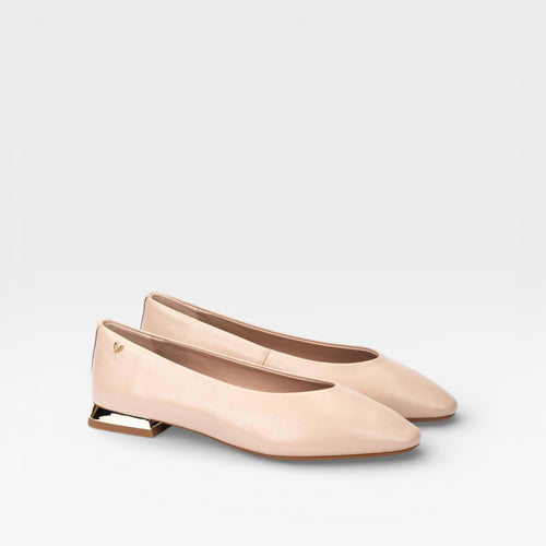 Bailarinas Tacón Metalizado - Vescia