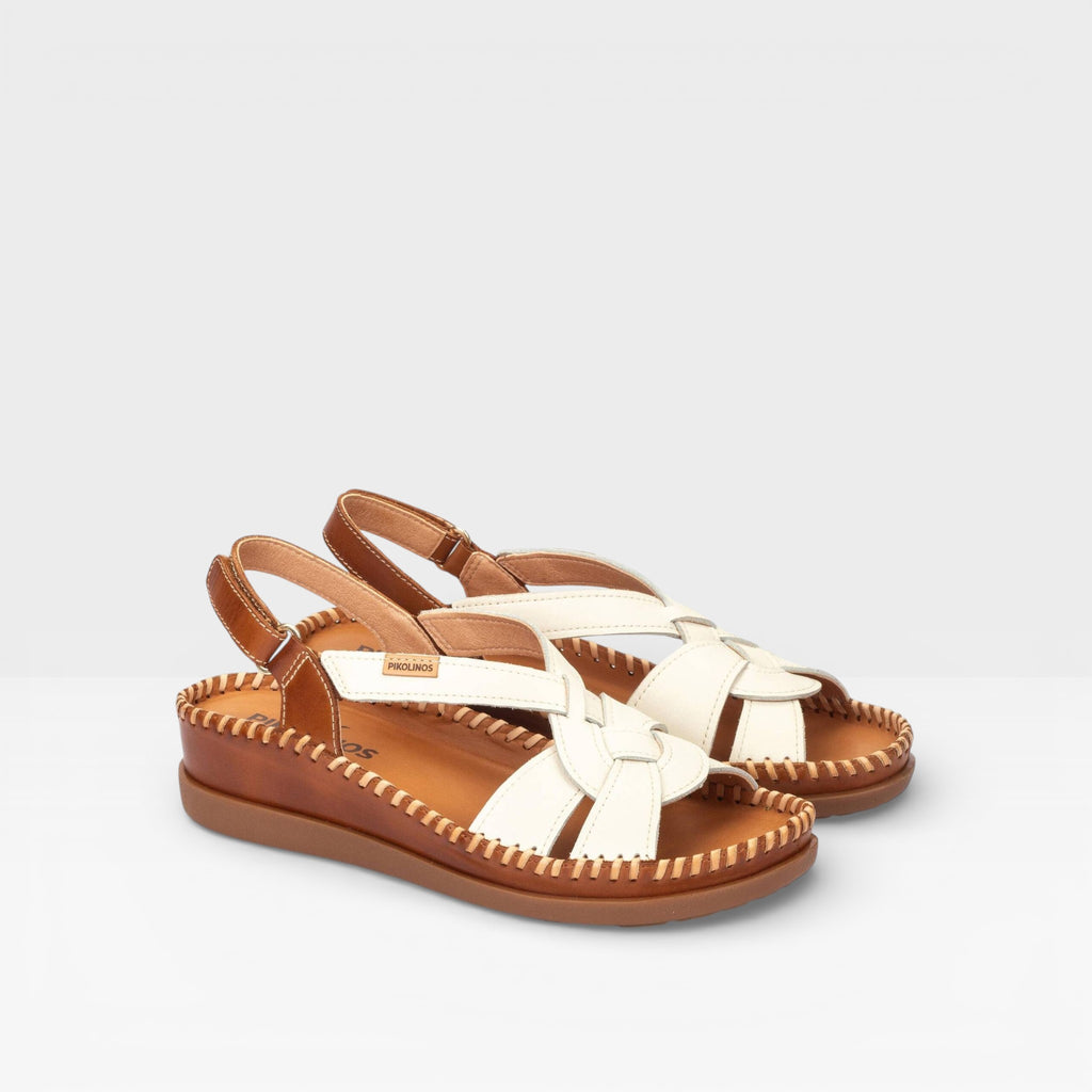 Sandalias de piel trenzada Cadaques - Pikolinos