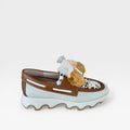 Mocasín estampado animal print y lazo - Nival