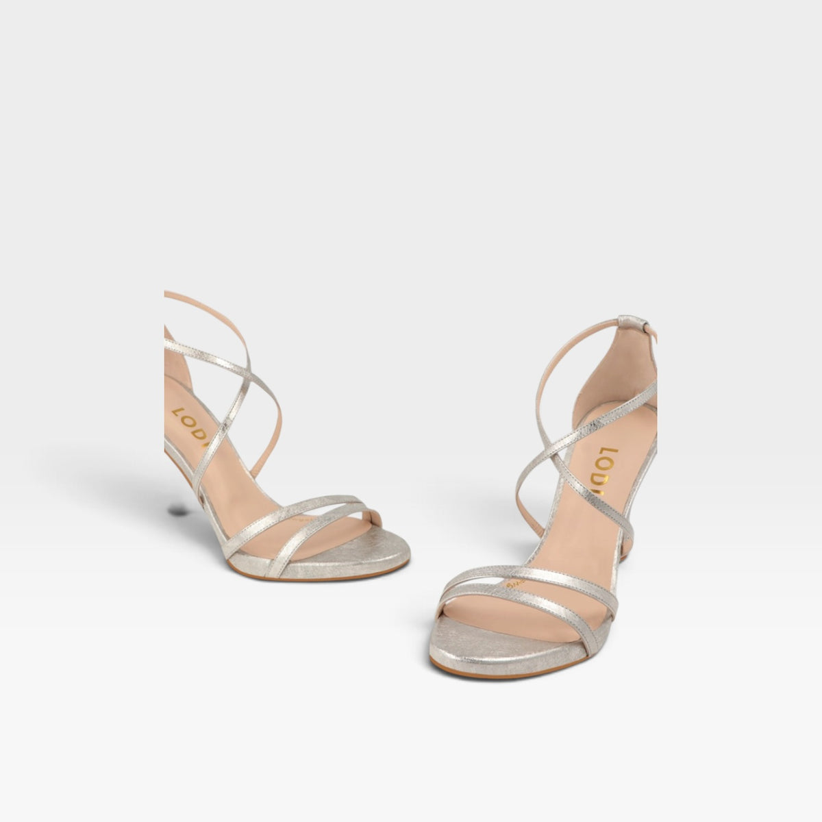 Sandalias plateadas Inriko X - Lodi