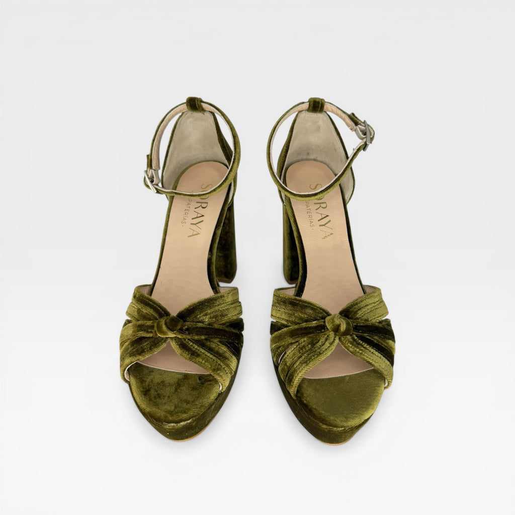 Sandalias Tacón Bosque  - Soraya