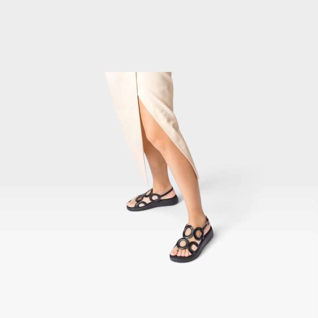 Sandalias Toledo negras - Wonders