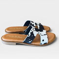 Sandalias animal print vaca  - Carla Tortosa