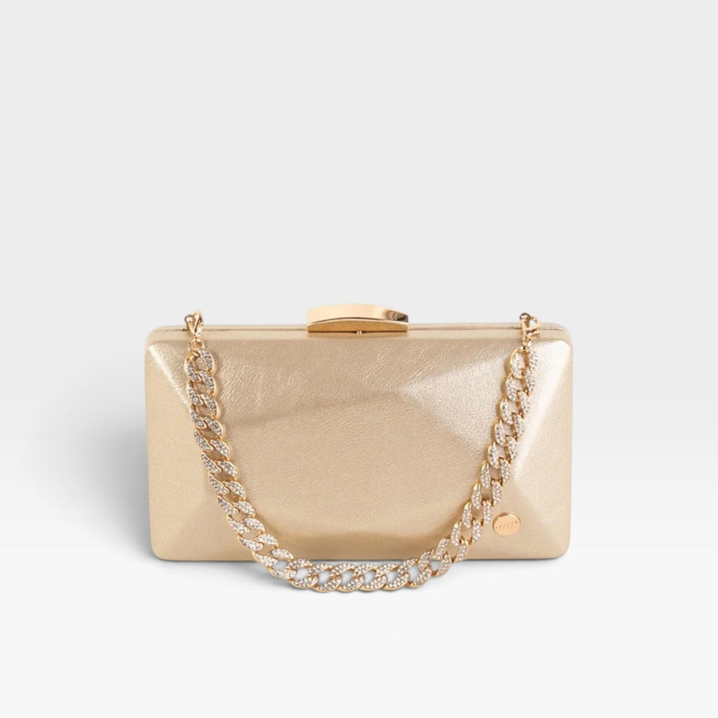 Clutch fiesta Ginza oro - Kbas