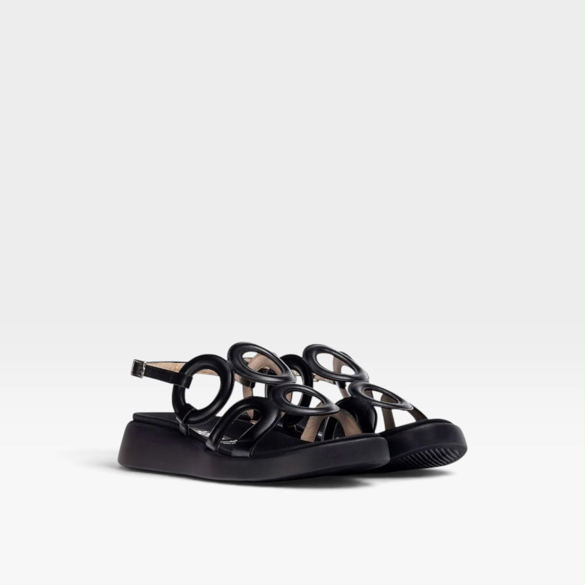 Sandalias Toledo negras - Wonders