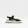 Sandalia ajustable verde Oslo - Comfort Class