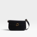 Bolso bandolera negro hebilla - Gioseppo
