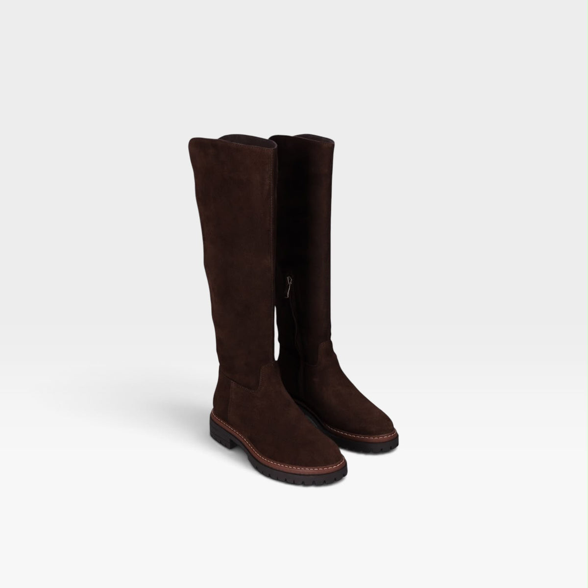 Bota Serraje Leather Plano - Chika 10