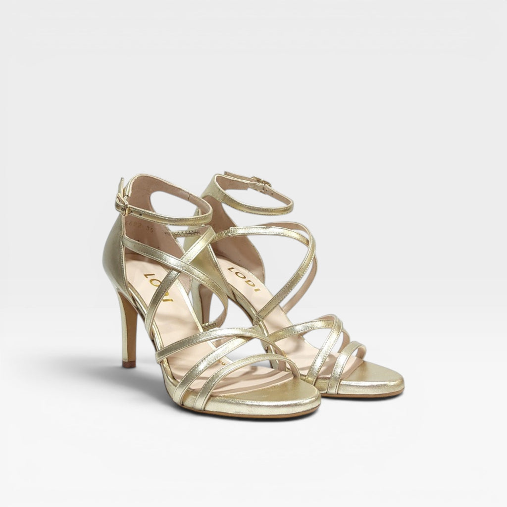 Sandalias dorada  Novia - Lodi