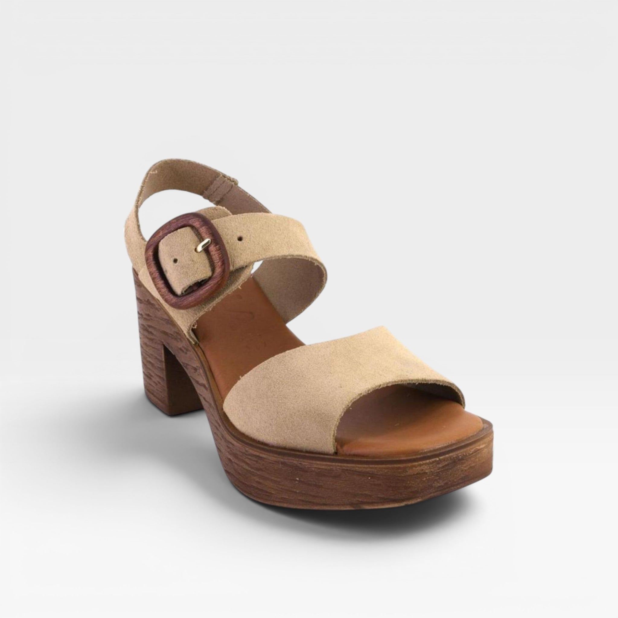 SANDALIAS 930 PIEL CAMEL REFERENCIA - Kaola