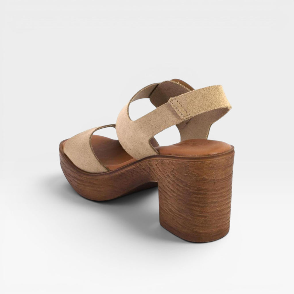 SANDALIAS 930 PIEL CAMEL REFERENCIA - Kaola