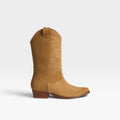 Bota Jandra camel bordado - Bryan Stepwise