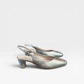 Zapato de salon dorado- Dibia