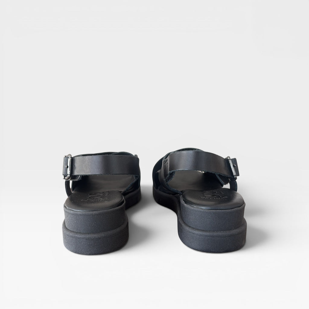 Sandalia cruce negra - Kaola