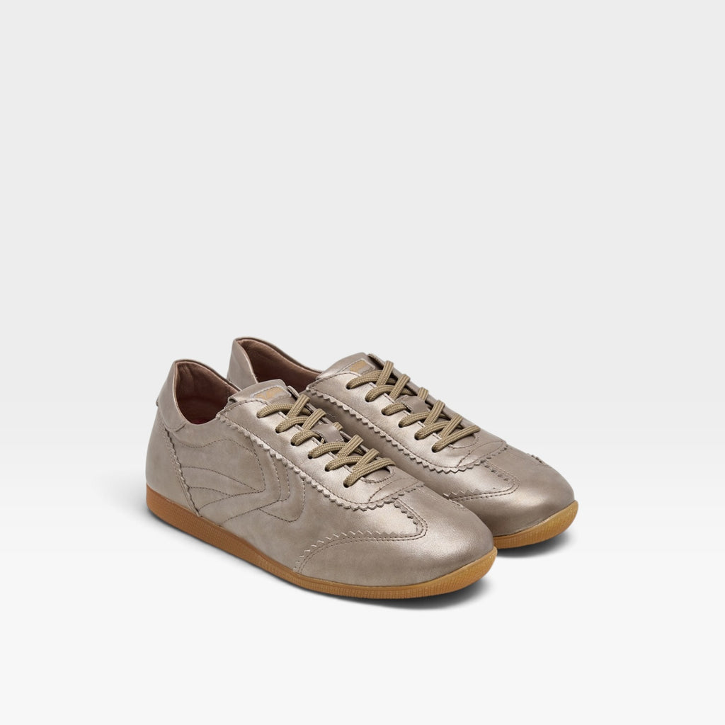 Sneaker piel cierre cordones - 24 horas