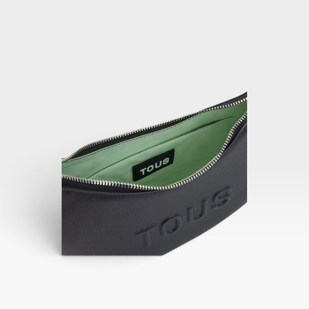 Bolso de hombro mediano negro - Tous