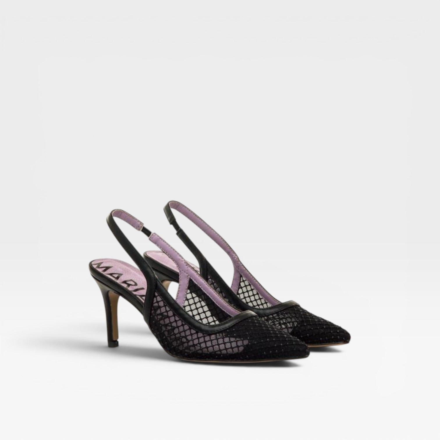 Sandalias de tacón Nuin negra mujer- Mariamare