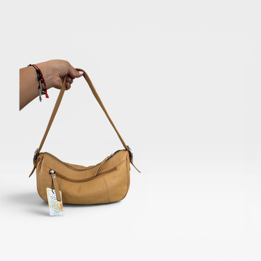Bolso media luna camel - The Twins
