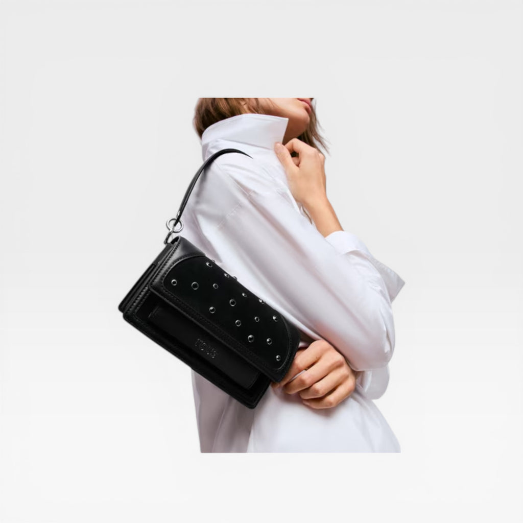 Bandolera pequeña negro Audree Strass - TOUS