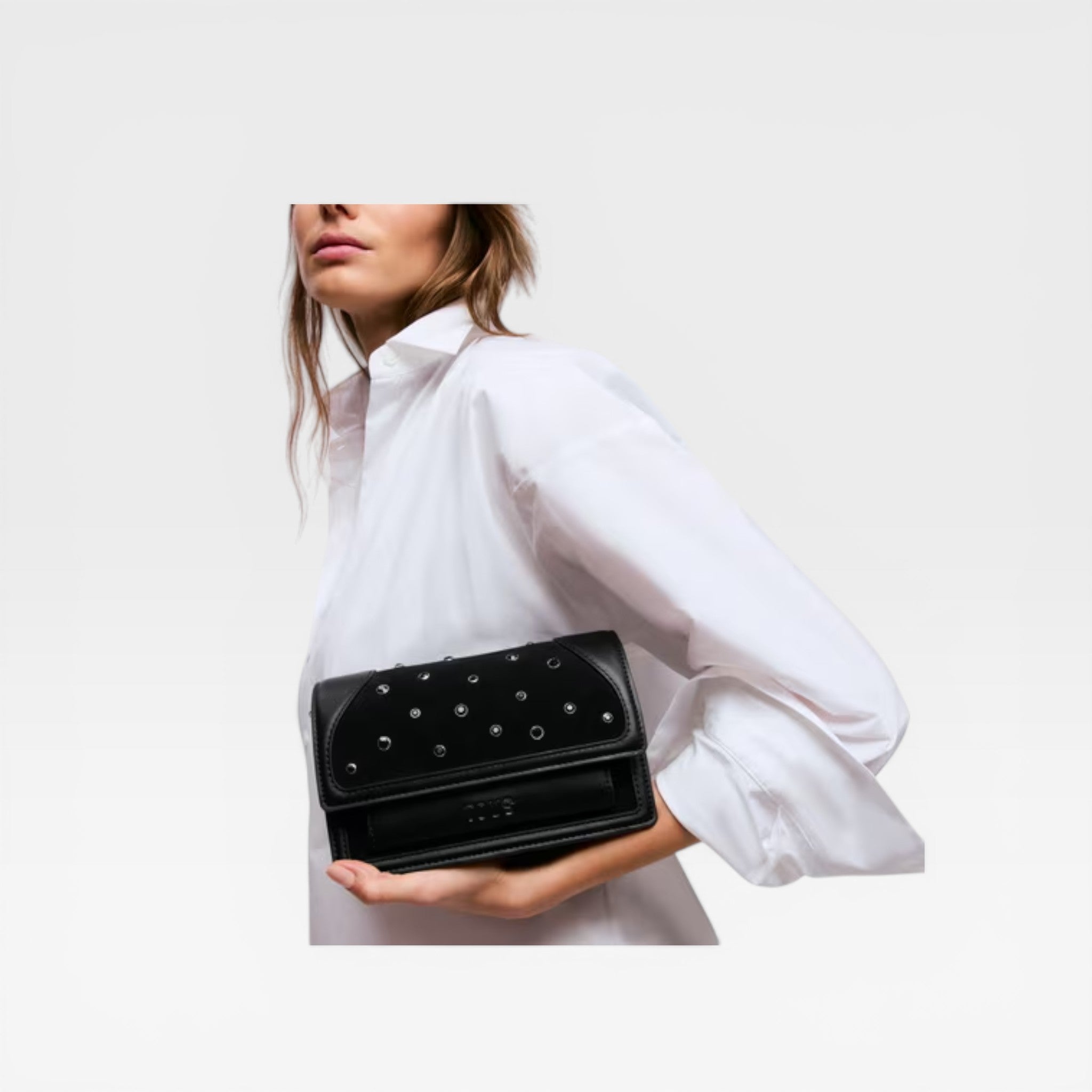 Bandolera pequeña negro Audree Strass - TOUS