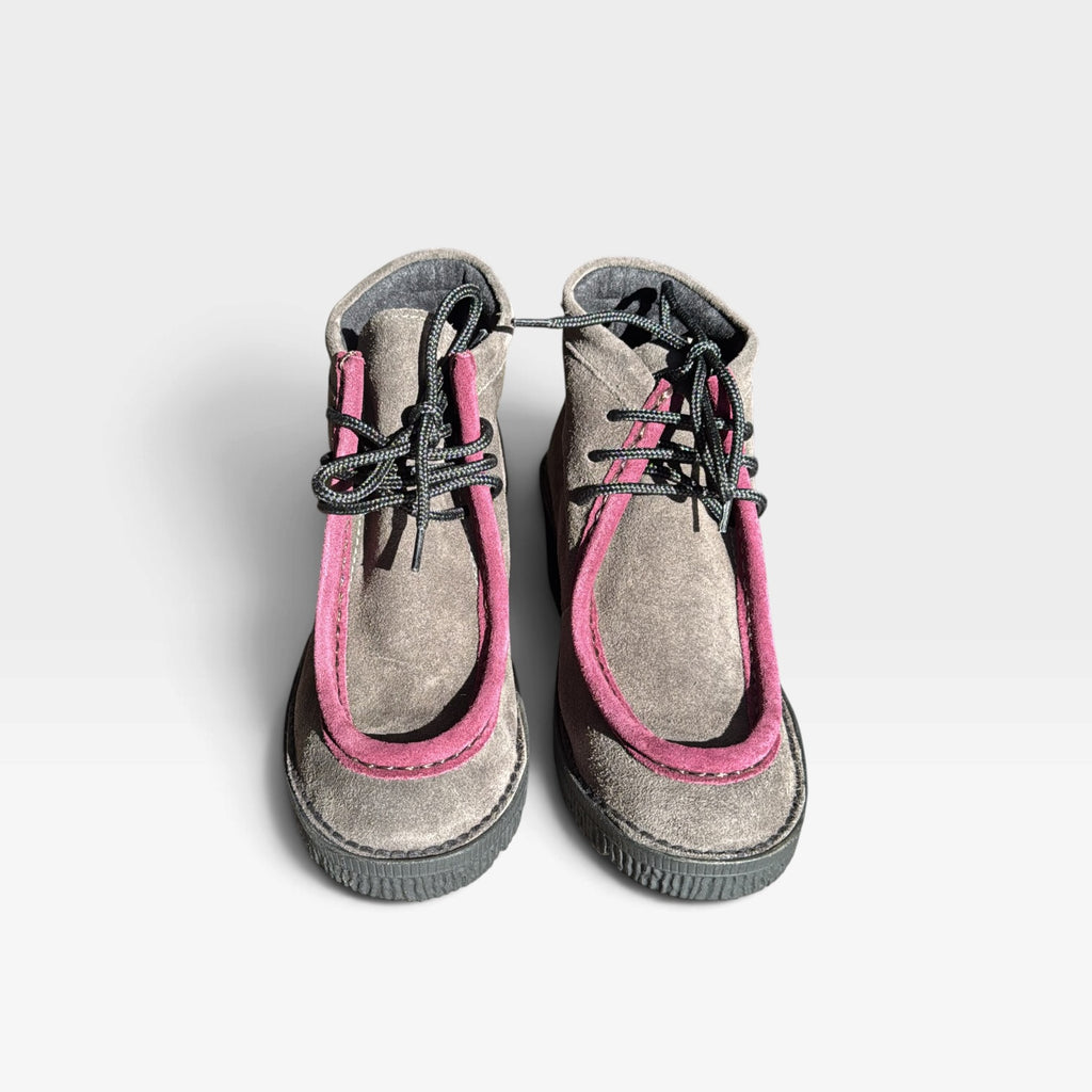 Botin Vóley Burgundy gris - Soraya