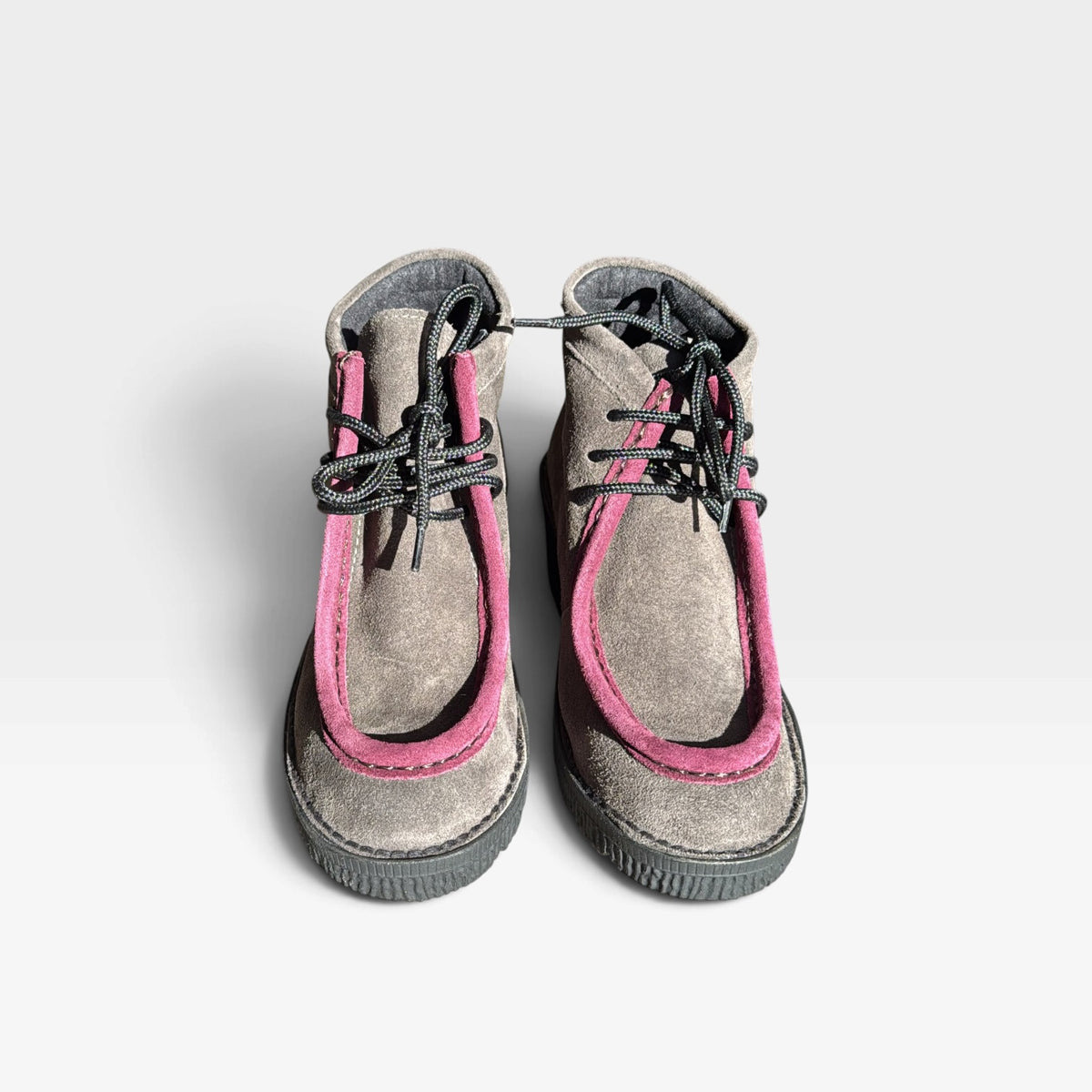 Botin Vóley Burgundy gris - Soraya