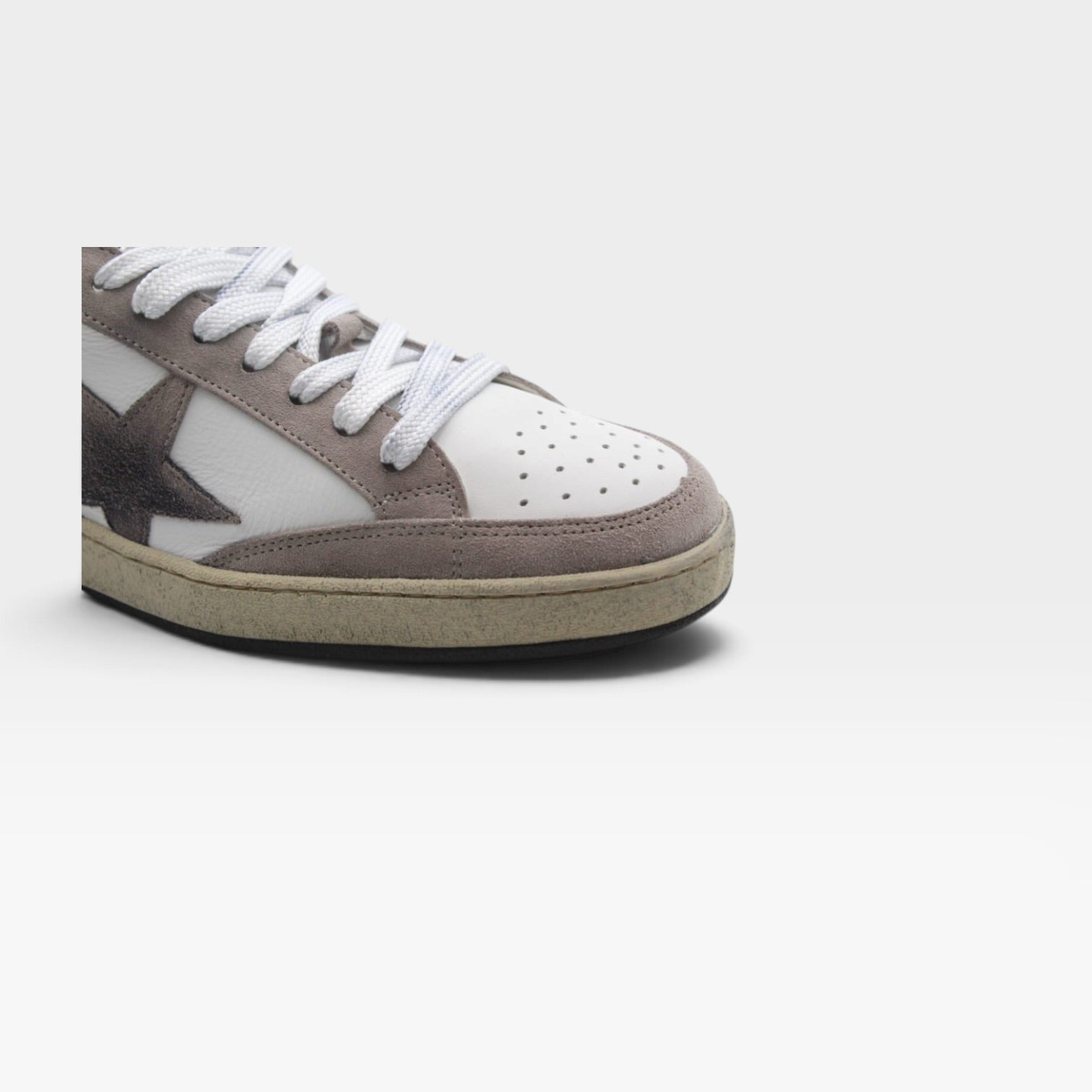 Sneaker Star afelpado perla - Silver Moose
