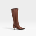 Bota Zetina Plus marrón - Miss elastic