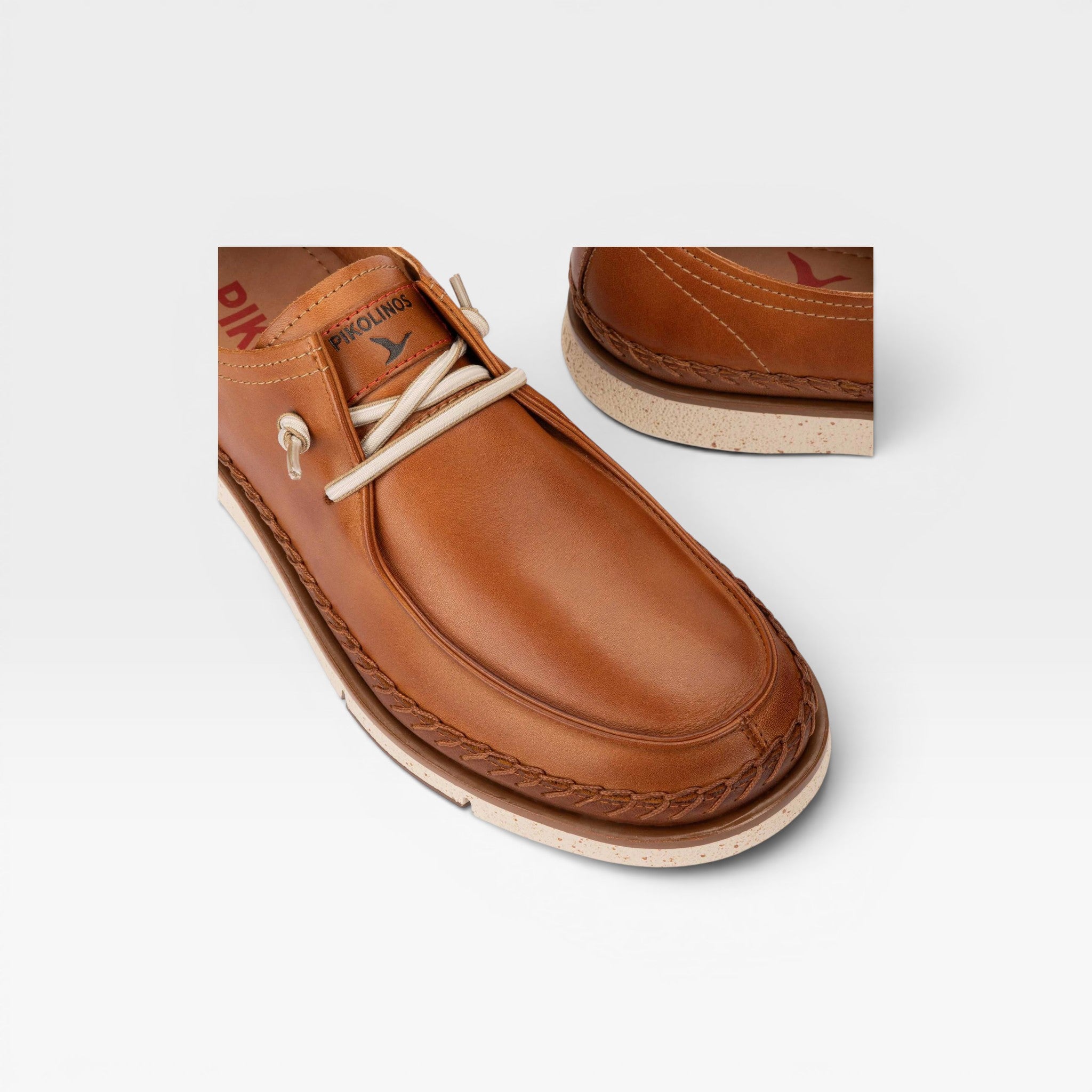 Zapato de cordones con cierre elástico San Juan - Pikolinos