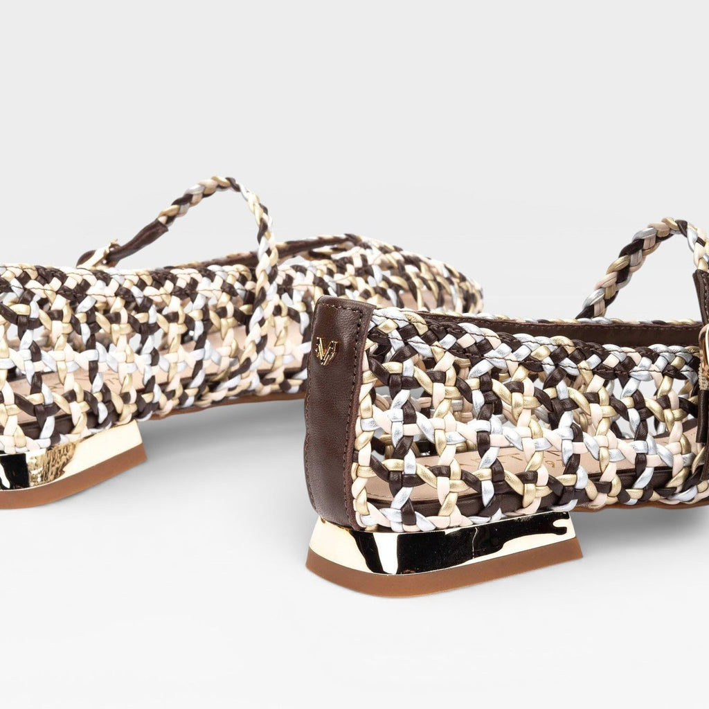 Bailarina (rejilla) Trenzada para Mujer - Vescia