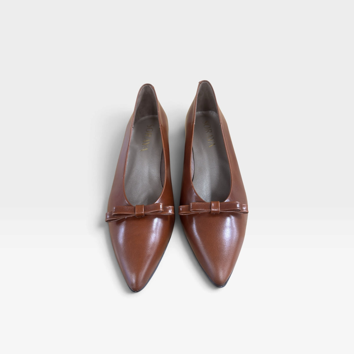 Zapato lazo marrón - Soraya