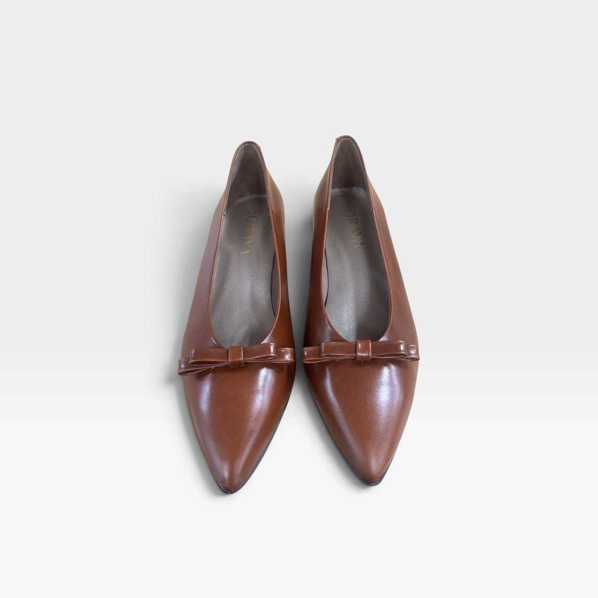 Zapato lazo marrón - Soraya